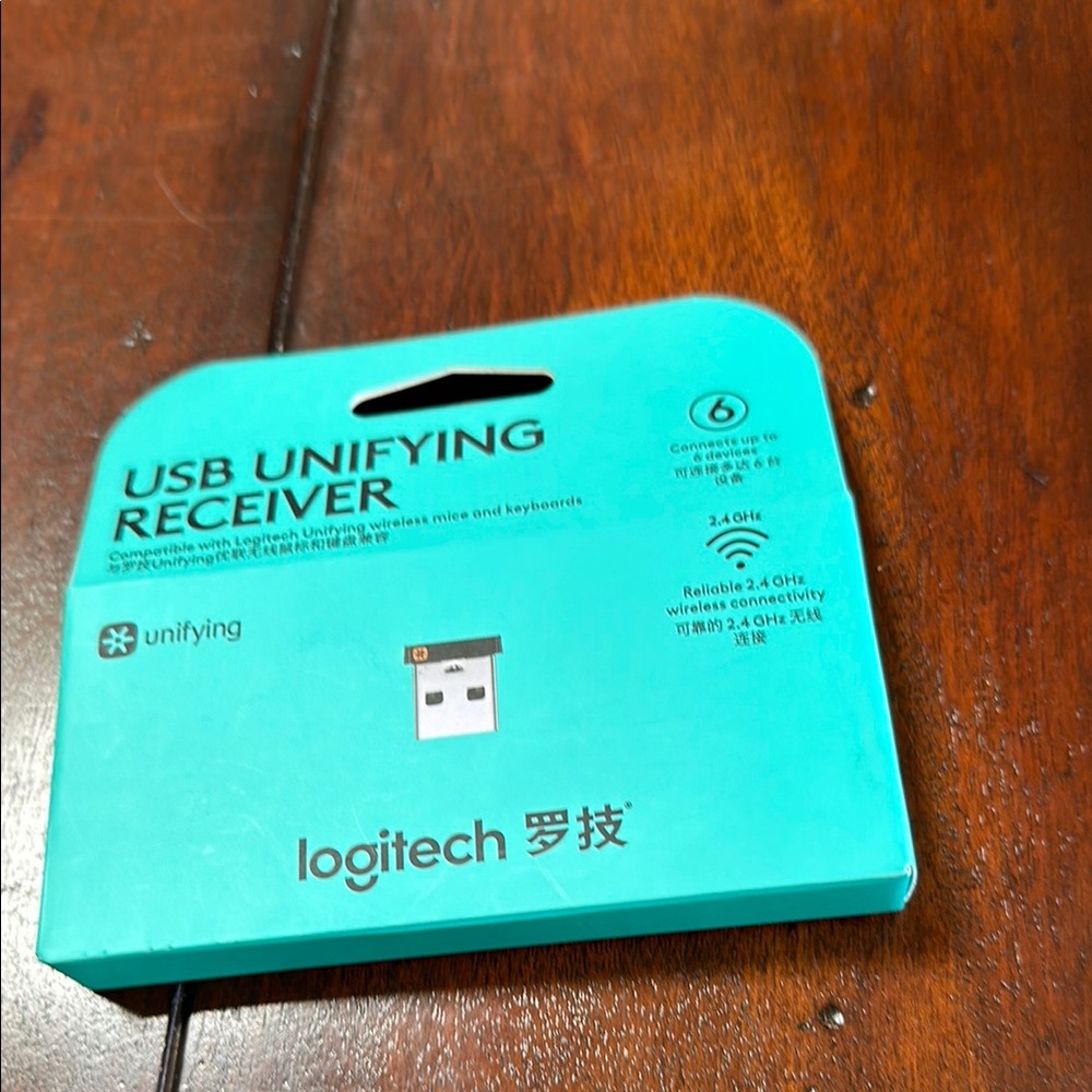 Logitech USB Unifying Receiver - Black New NIB